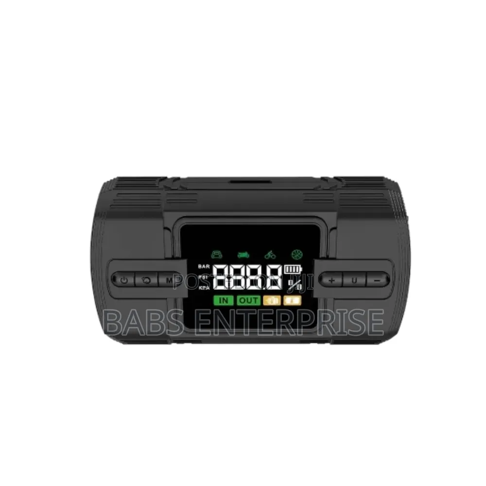 Green Lion 12V Jump Starter 12000 mAh – Black