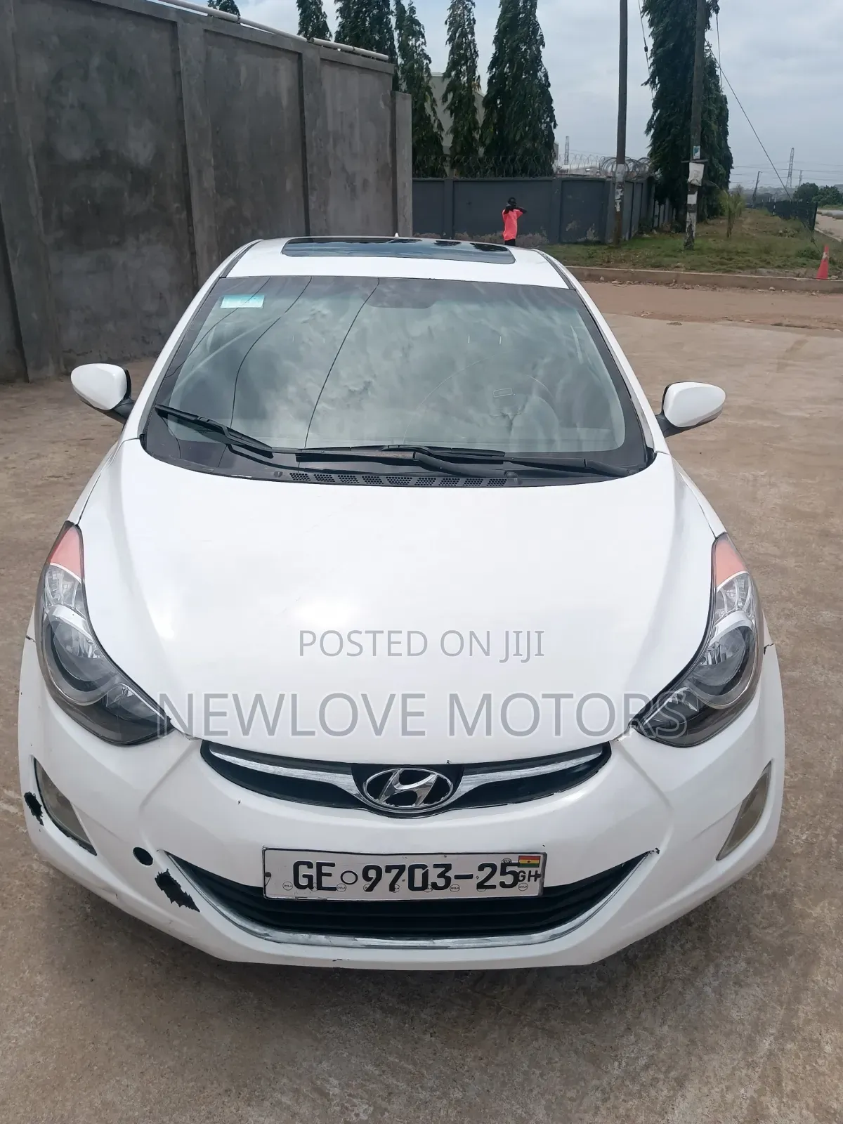 Hyundai Elantra Limited Sedan FWD (1.8L 4cyl 6A) 2013 White