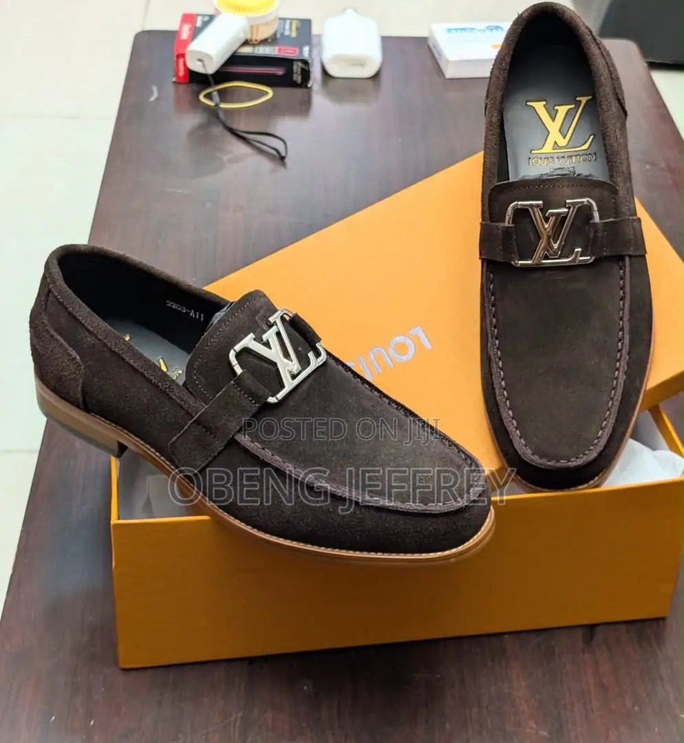 Original Louis Vuitton Brown Slip on Loafer