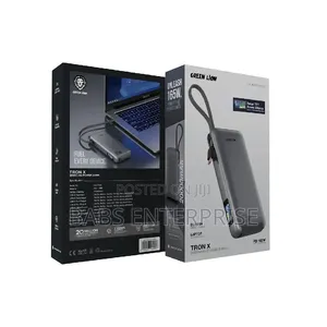 Green Lion Tron X 20000mAh Power Bank – Gray