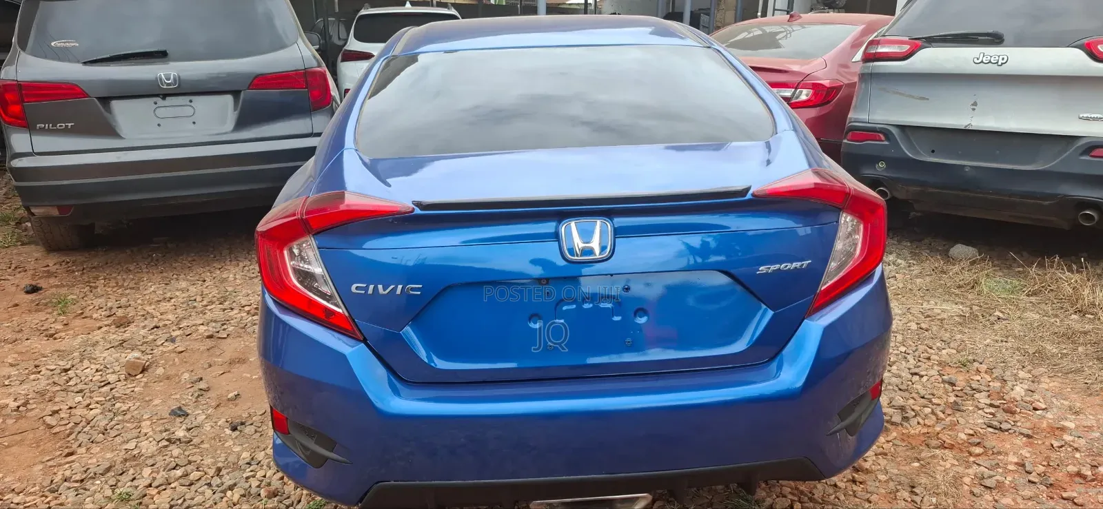 Honda Civic Sport Sedan 2020 Blue