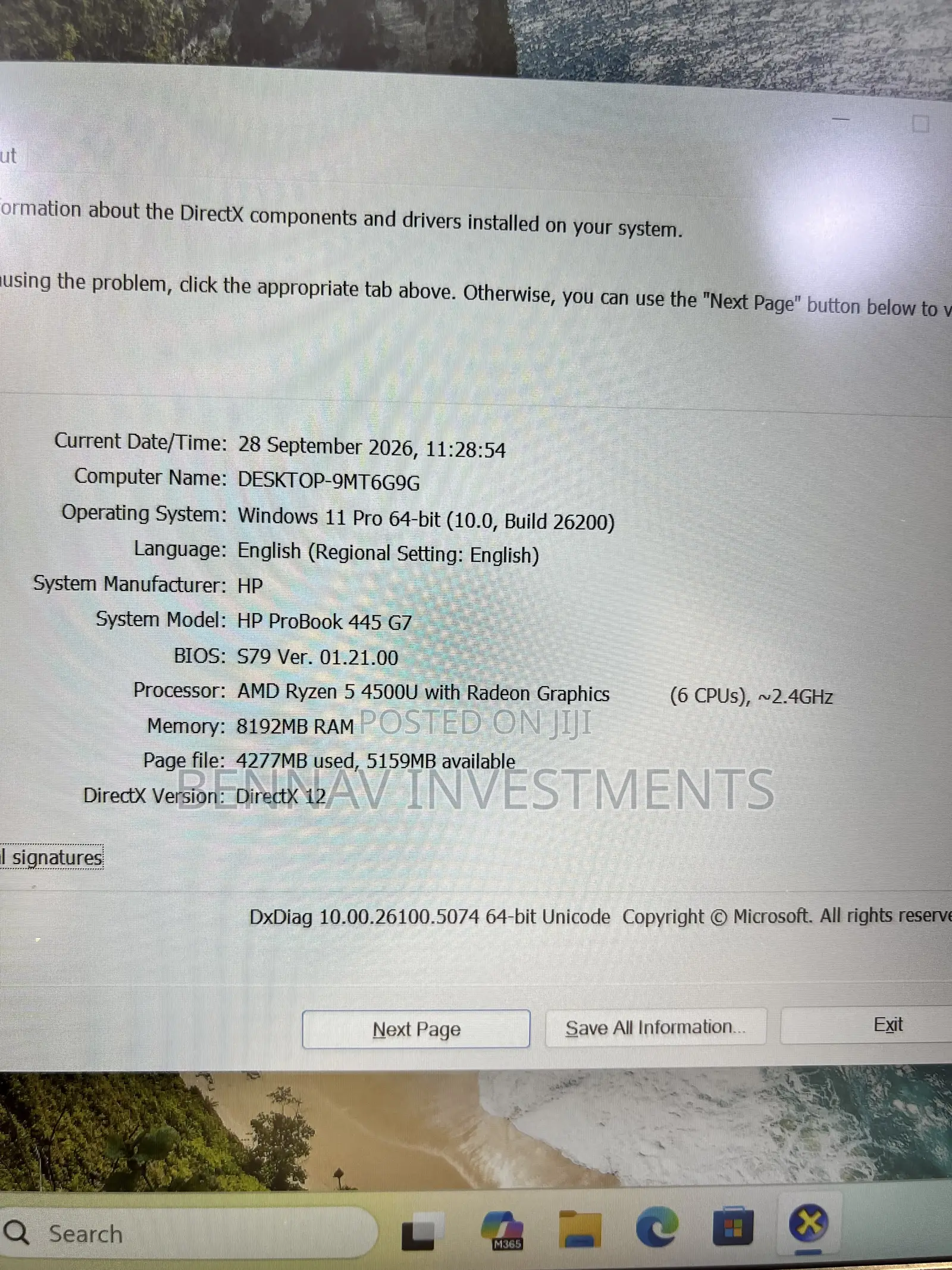 Laptop HP ProBook 445 G7 8GB AMD Ryzen 5 SSD 256GB