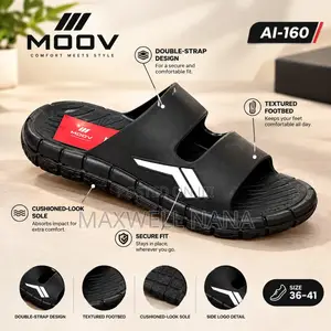 Unisex Two-Strap Slippers- Moov