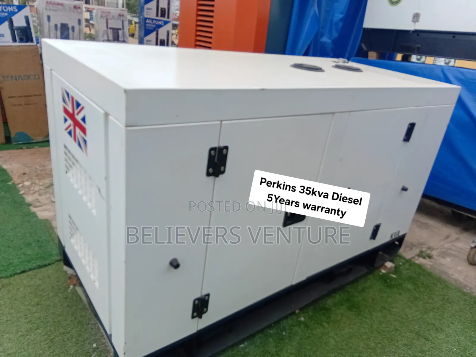 Perkins 35kVA Generator – Powerful Backup Power for Your Needs