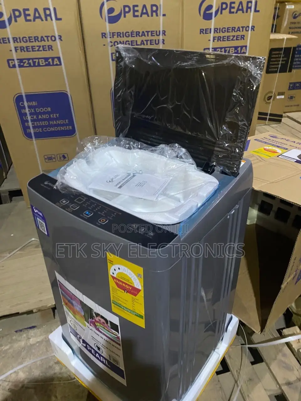 Strongly Made Pearl 10kg Top Load Washing Machine