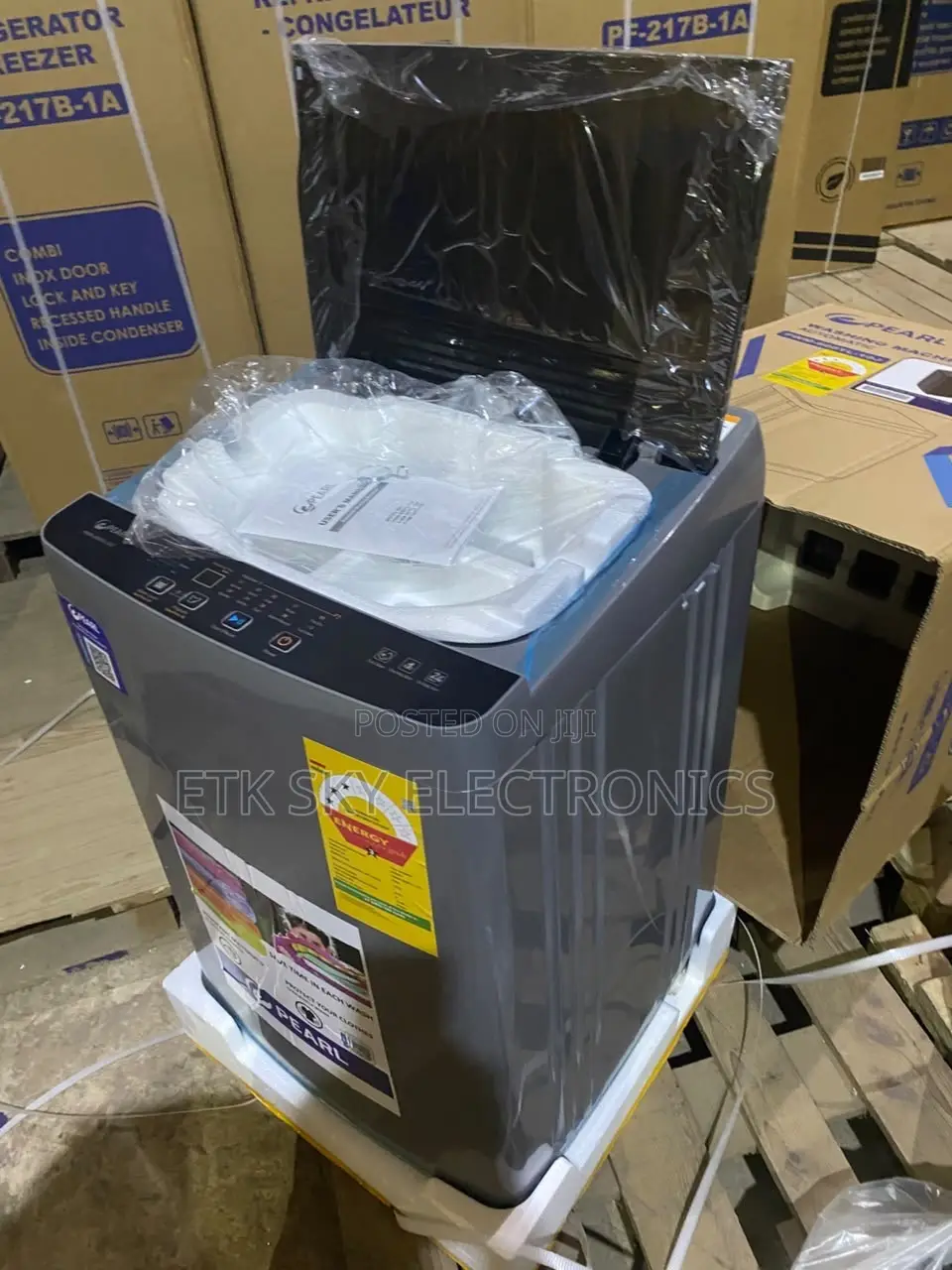 Strongly Made Pearl 10kg Top Load Washing Machine