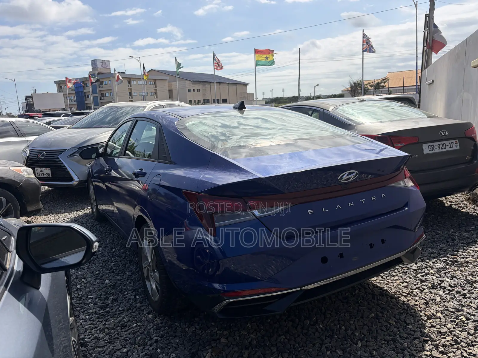 Hyundai Elantra Limited 2021 Blue