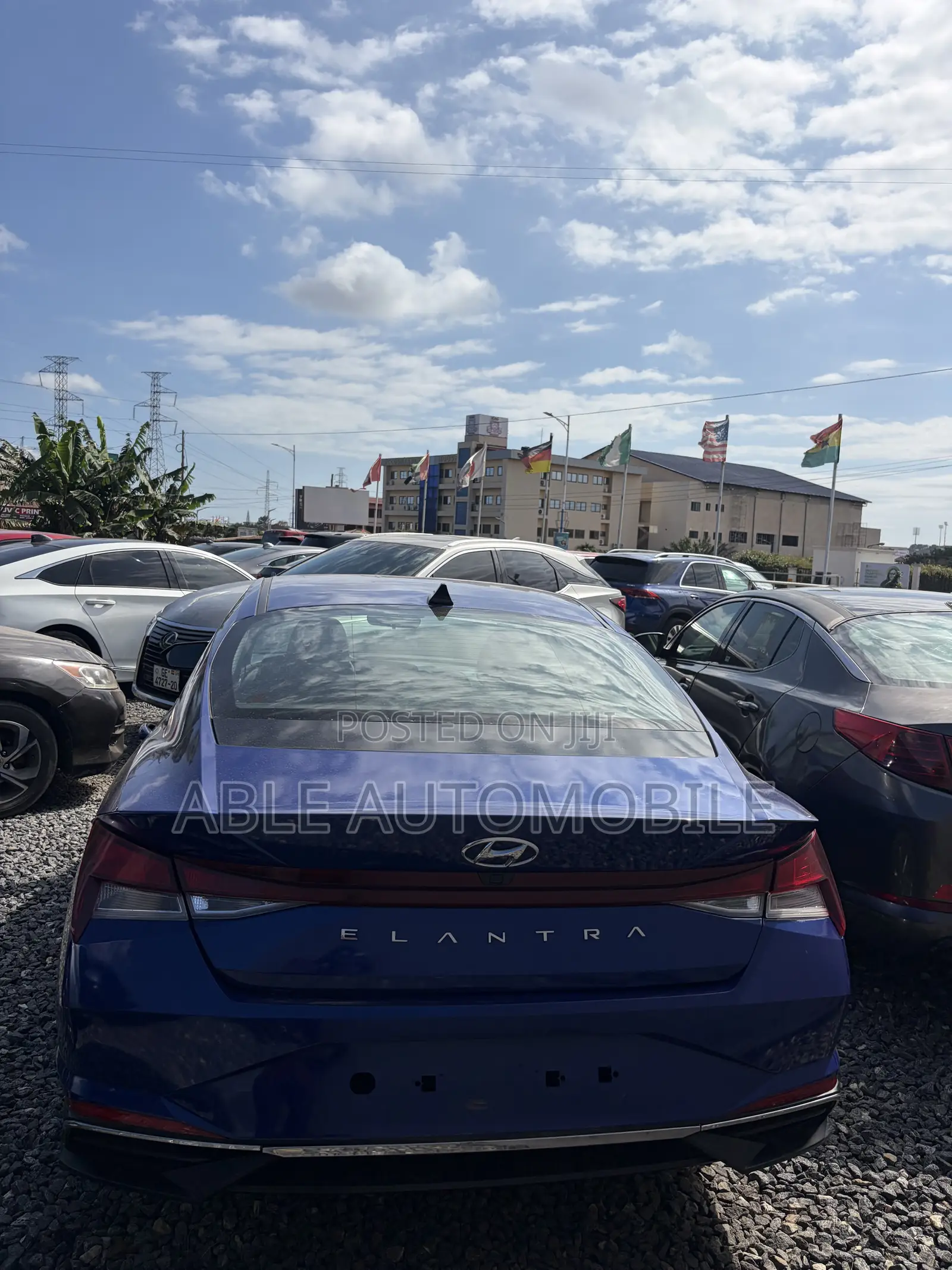 Hyundai Elantra Limited 2021 Blue
