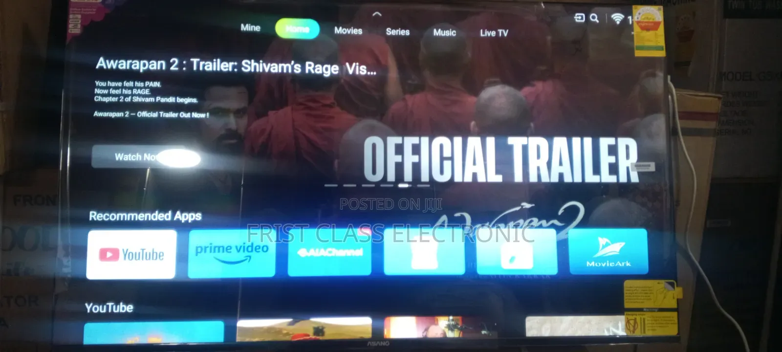 Asano 50 Inches Smart Android