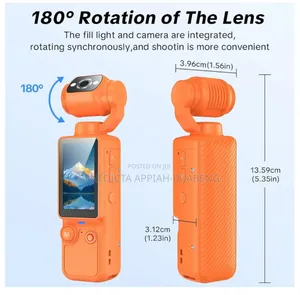 W O Q7 Portable 2. Video Recorder Camera With 180° Rotating Lens