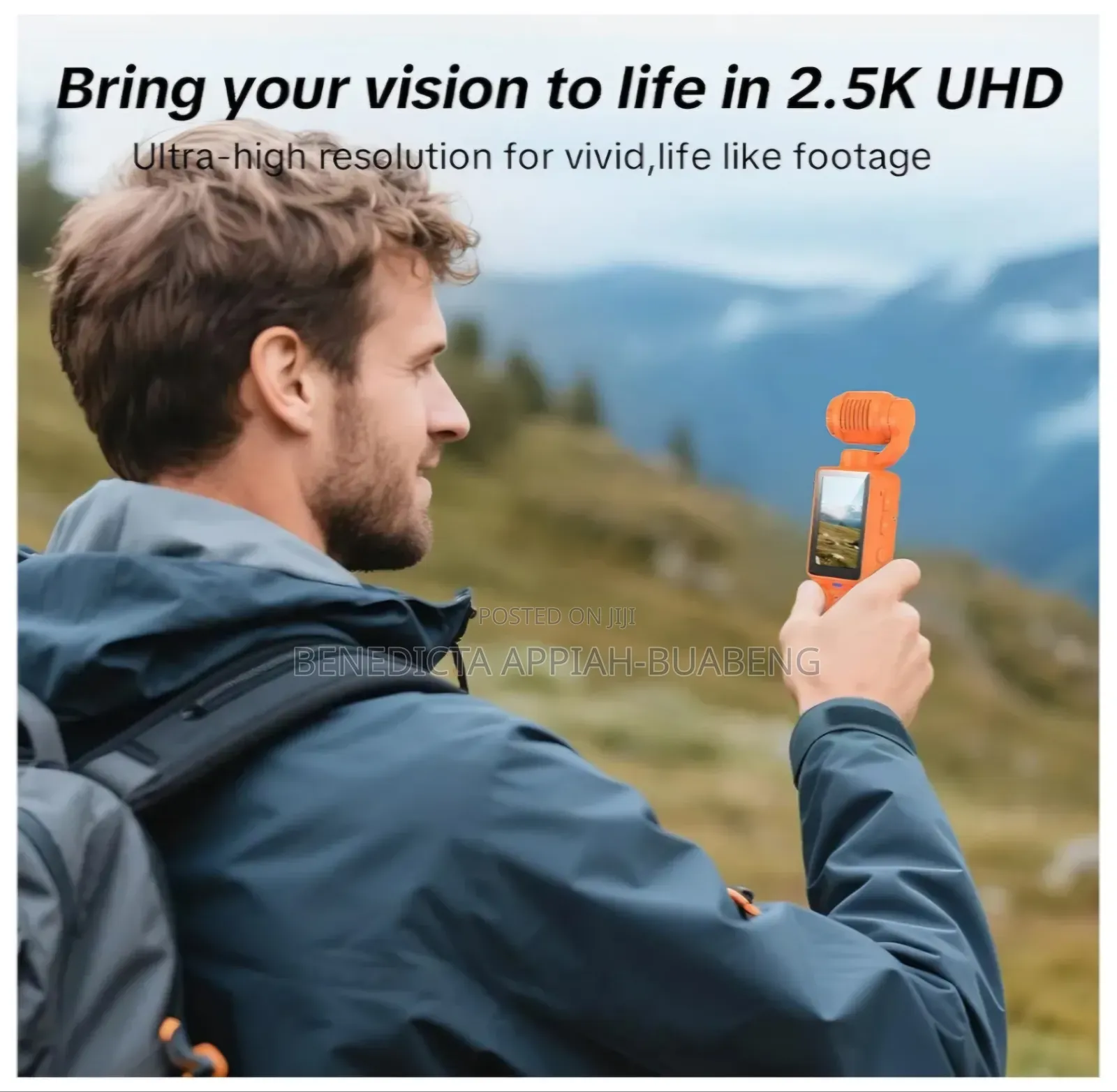 W O Q7 Portable 2. Video Recorder Camera With 180° Rotating Lens