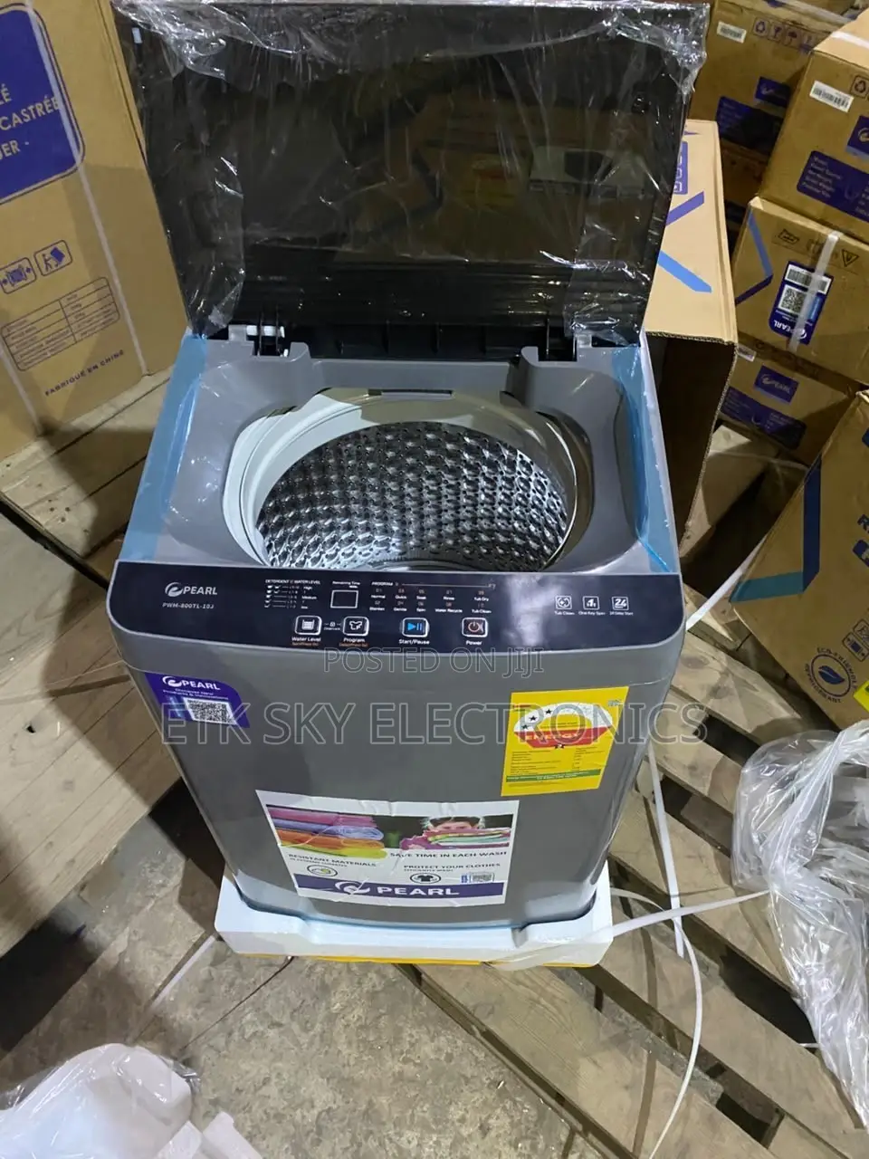 Call for Authentic Pearl 8kg Top Load Washing Machine