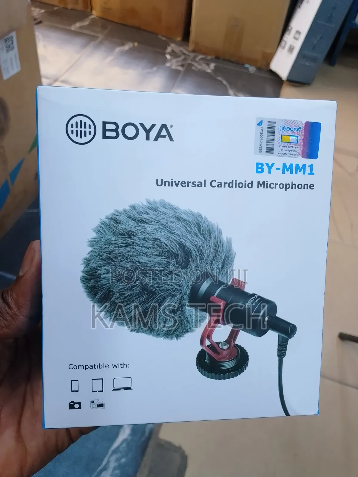 Boya by-Mm1 Universal Cardioid Microphone