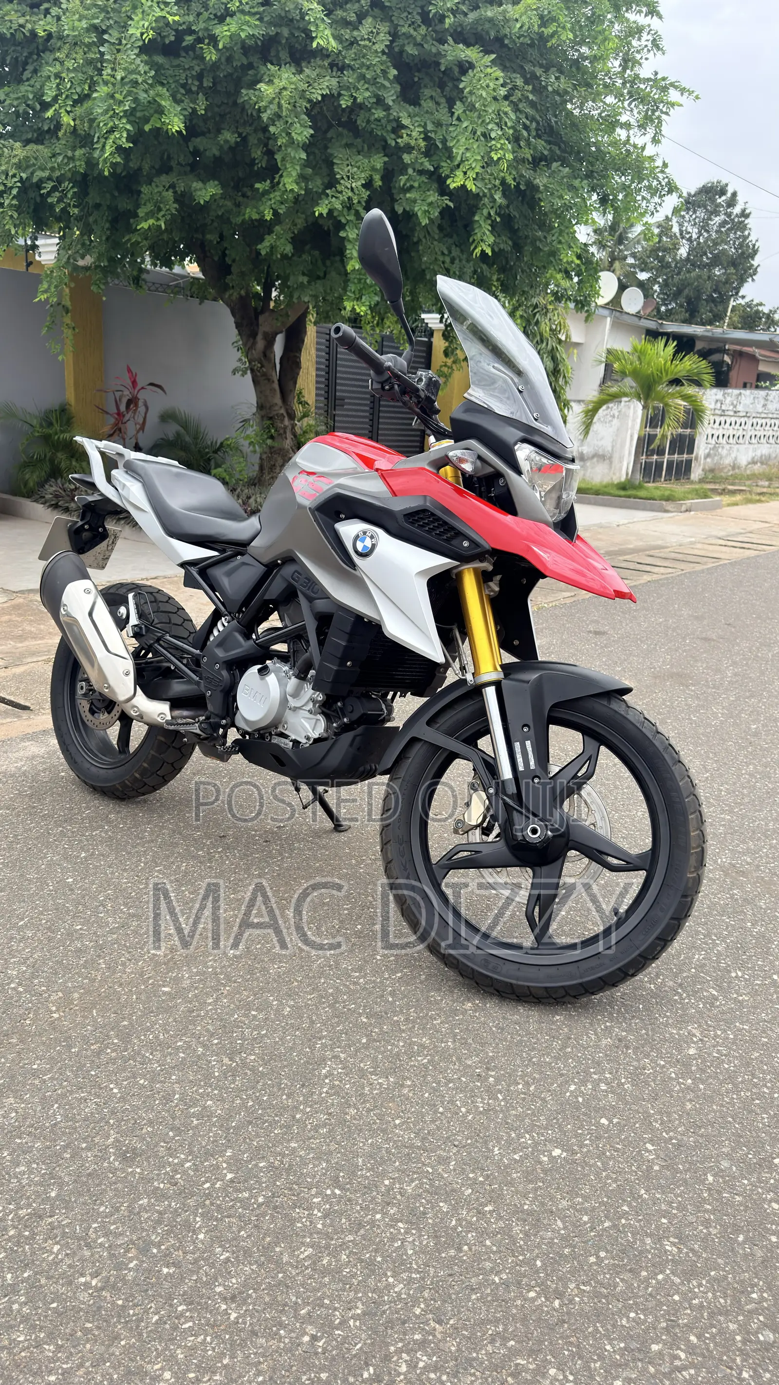BMW G 310 GS 2020 Red