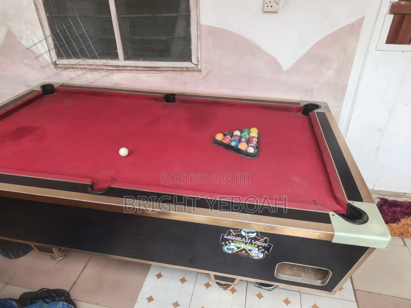 Locally Made Snooker With Sticks Available for Sale