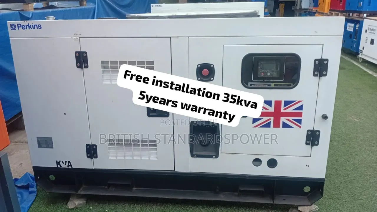 Reliable Backup Power With Perkins Diesel Gener 35kva