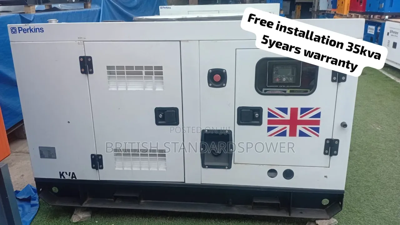 Reliable Backup Power With Perkins Diesel Gener 35kva