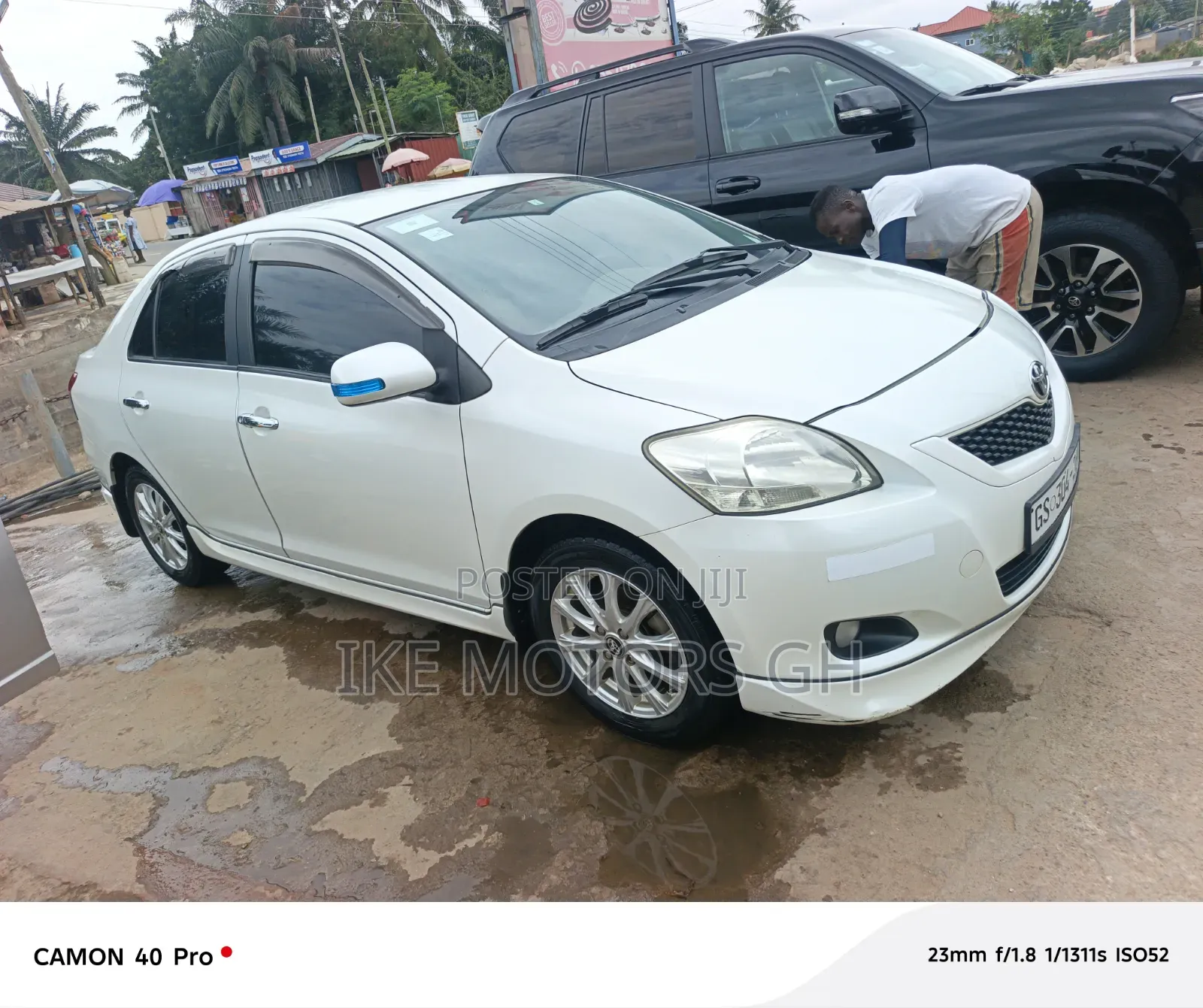 Toyota Belta 2012 White