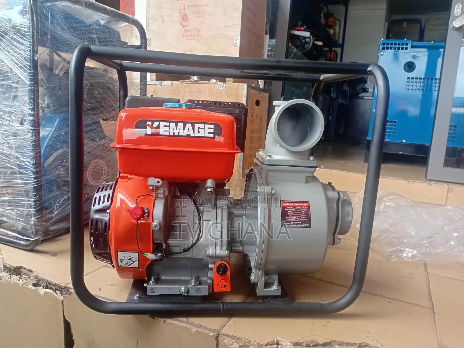 Kemage 4” Heavy Duty Gasoline Water Pump – Super Fast Reliable4inche