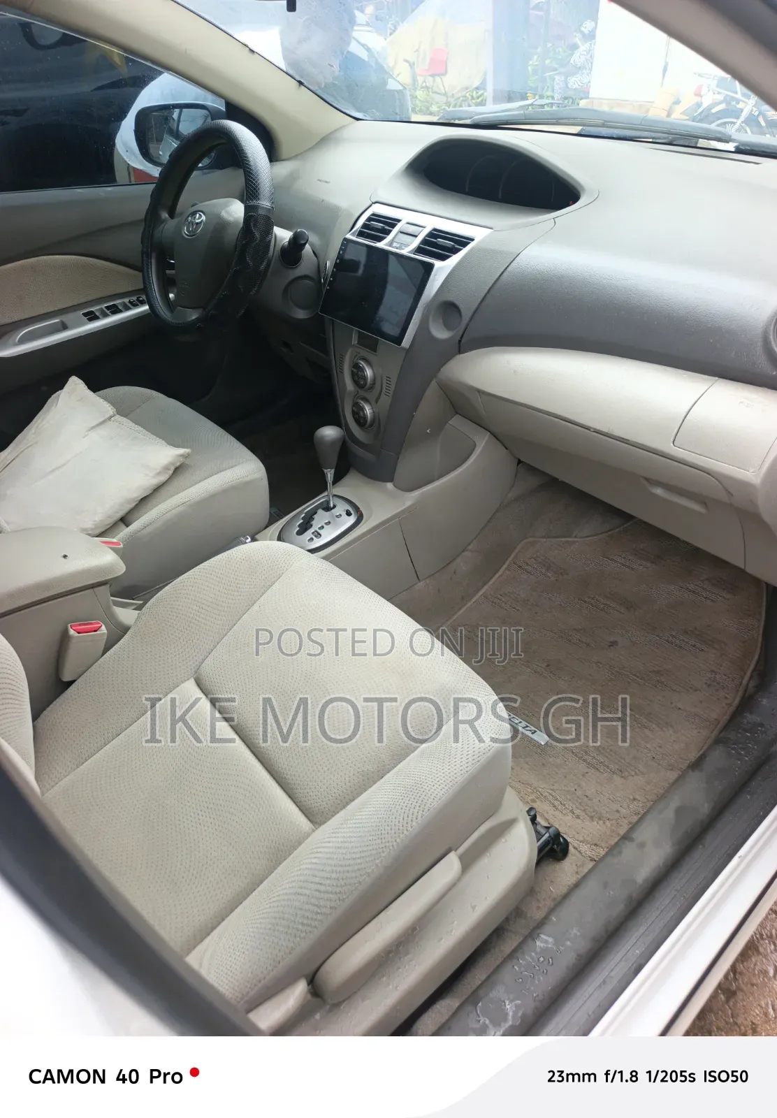 Toyota Belta 2012 White