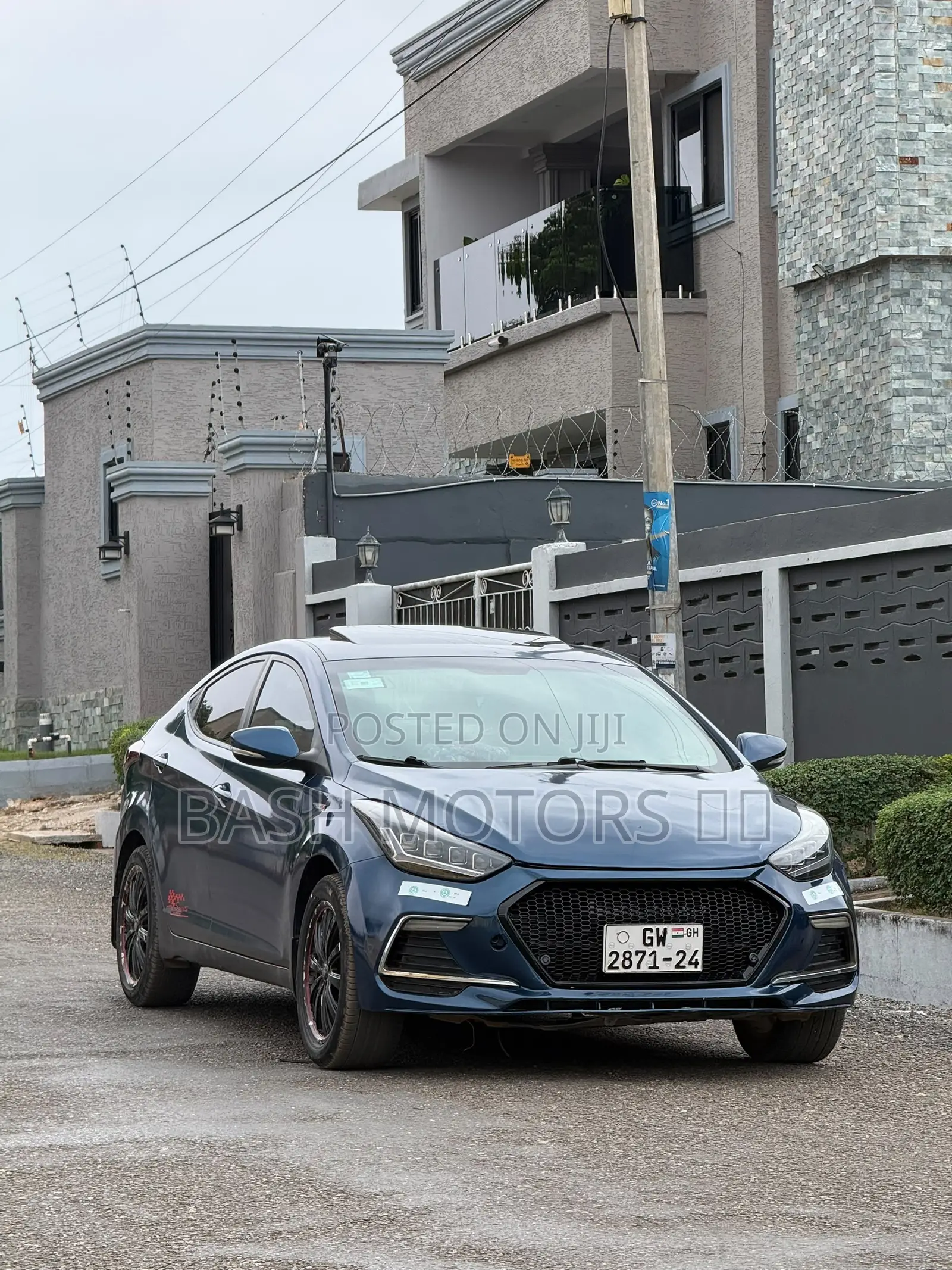 Hyundai Elantra 2014 Blue