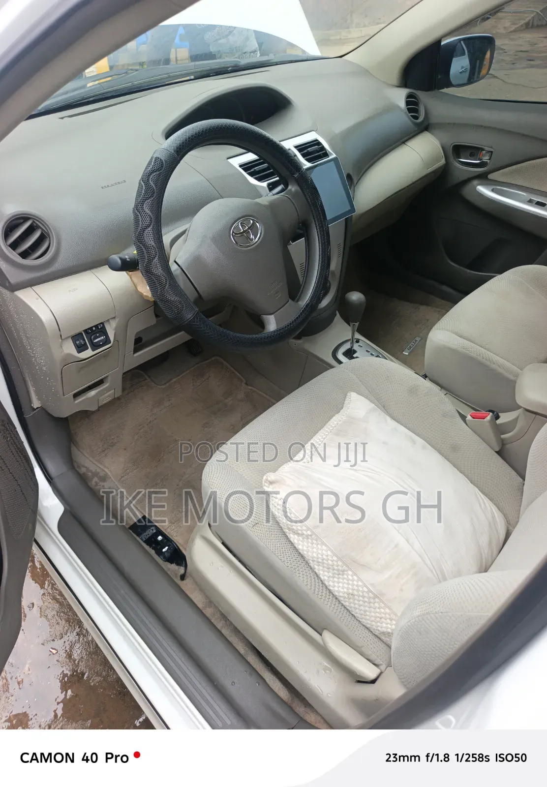 Toyota Belta 2012 White