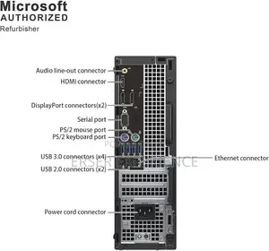 Desktop Computer Dell OptiPlex 7050 8GB Intel Core i5 SSD 256GB