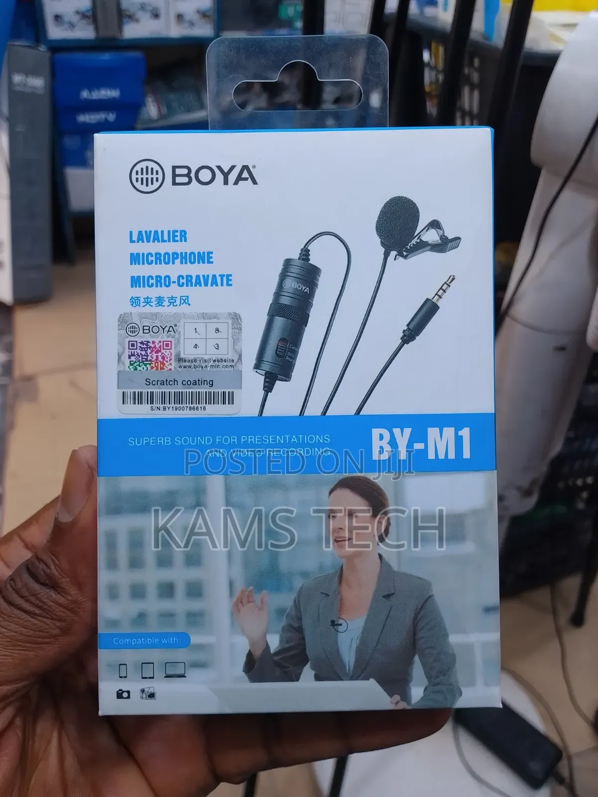 By-M1 BOYA Lavalier Microphone