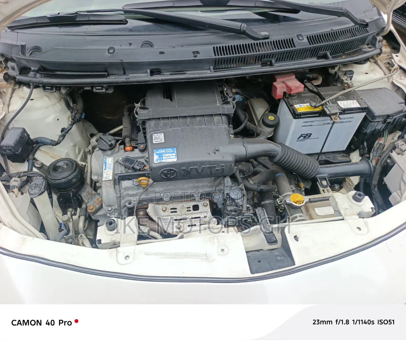 Toyota Belta 2012 White