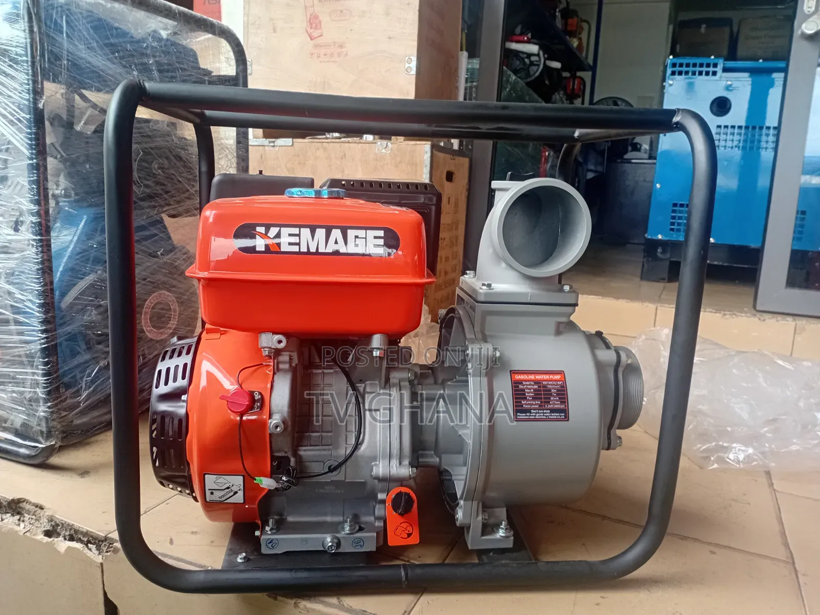 Kemage 4” Heavy Duty Gasoline Water Pump – Super Fast Reliable4inche