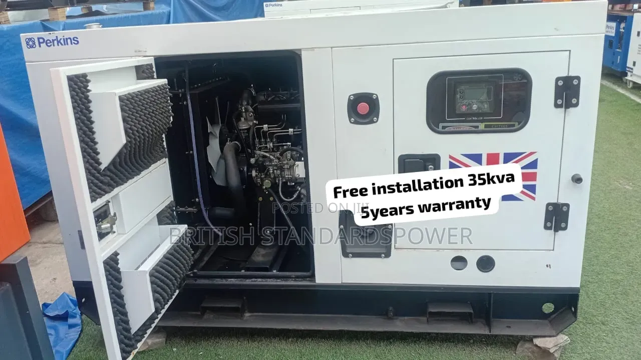 Heavy Duty Perkins Diesel Generator – Strong Durable 35kva