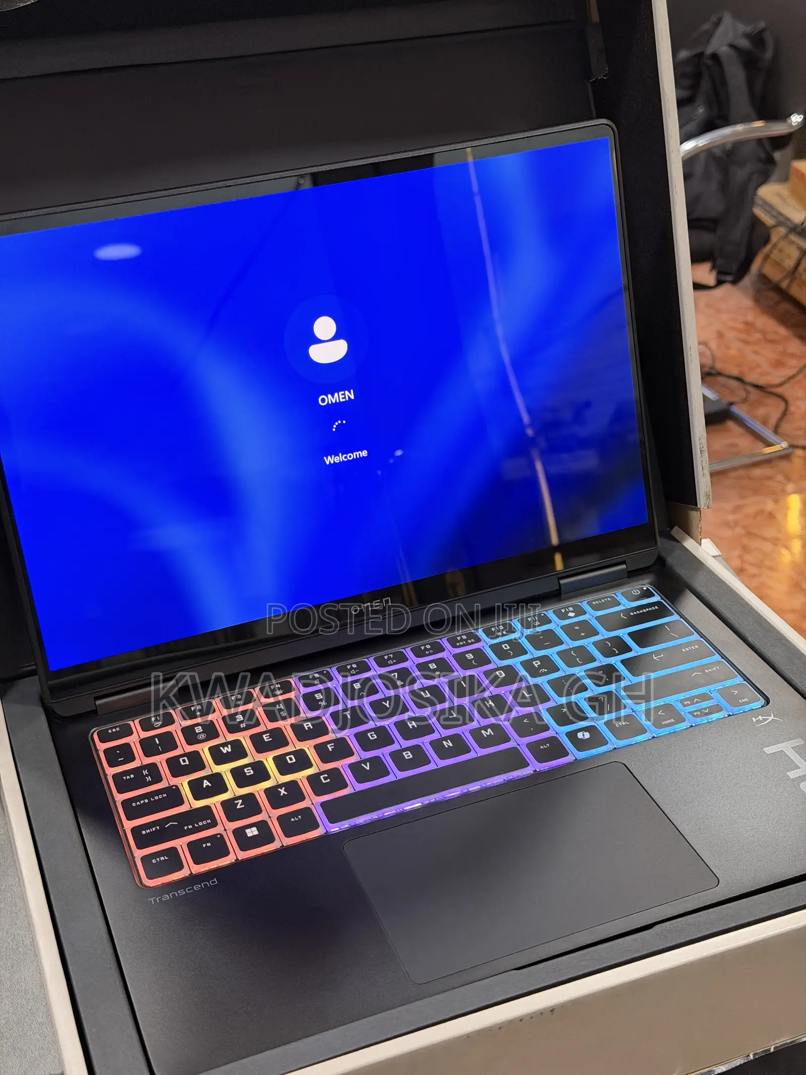Laptop HP Omen Transcend 14-fb0023dx 32GB Intel Core Ultra 7 SSD 1T