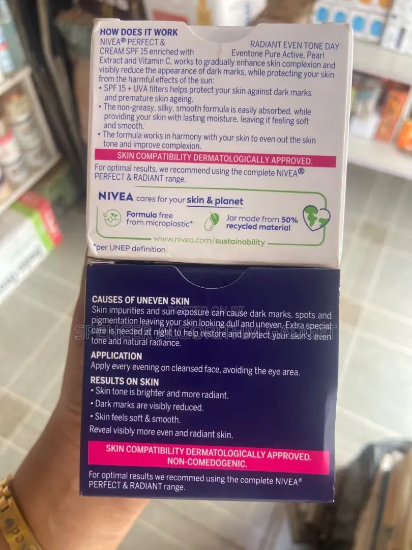 Nivea Lumnous Anti Dark Spots/Day/Night Cream/Lip Balm