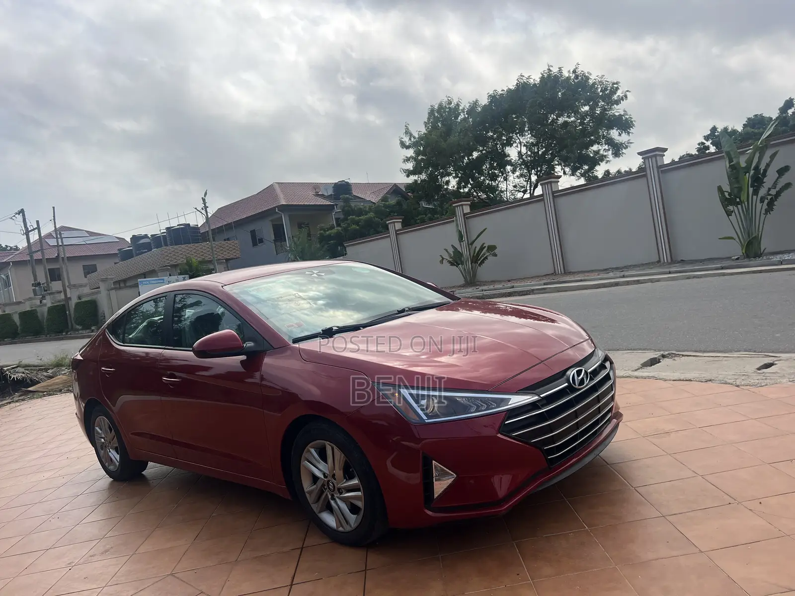 Hyundai Elantra 2019 Red