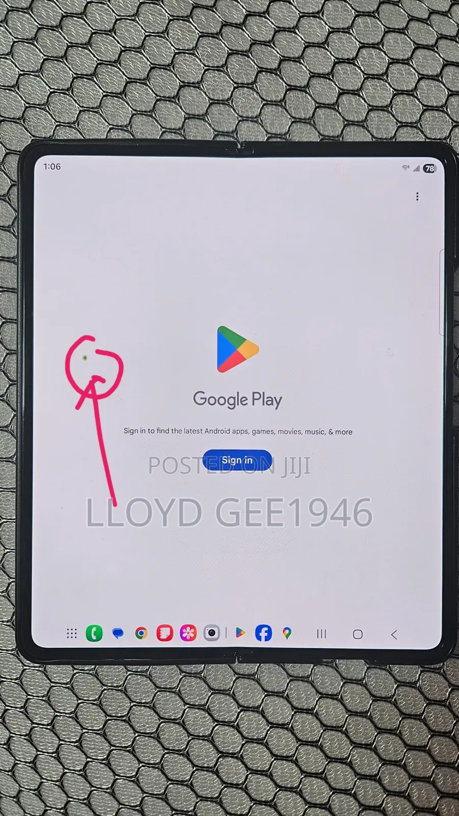 Samsung Galaxy Z Fold4 256 GB Black