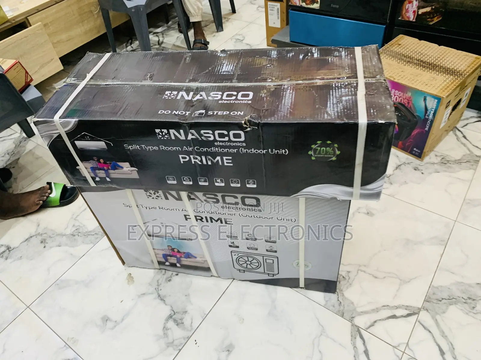 Limited Stock Nasco 1.5HP R410 Prime Split (Silver) NAS-J12-V1S-PRM