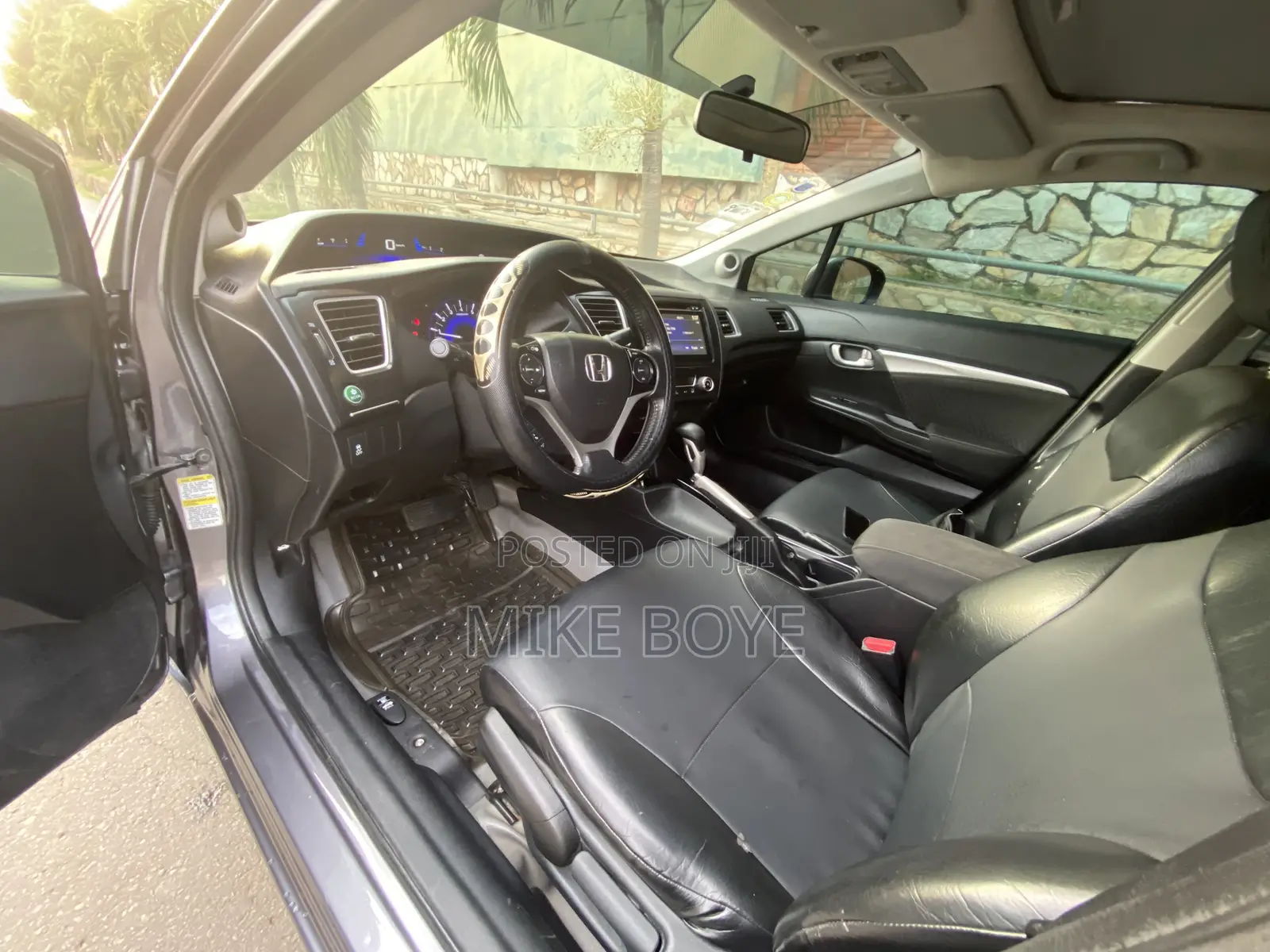 Honda Civic EX 4dr Sedan (1.8L 4cyl CVT) 2015 Gray