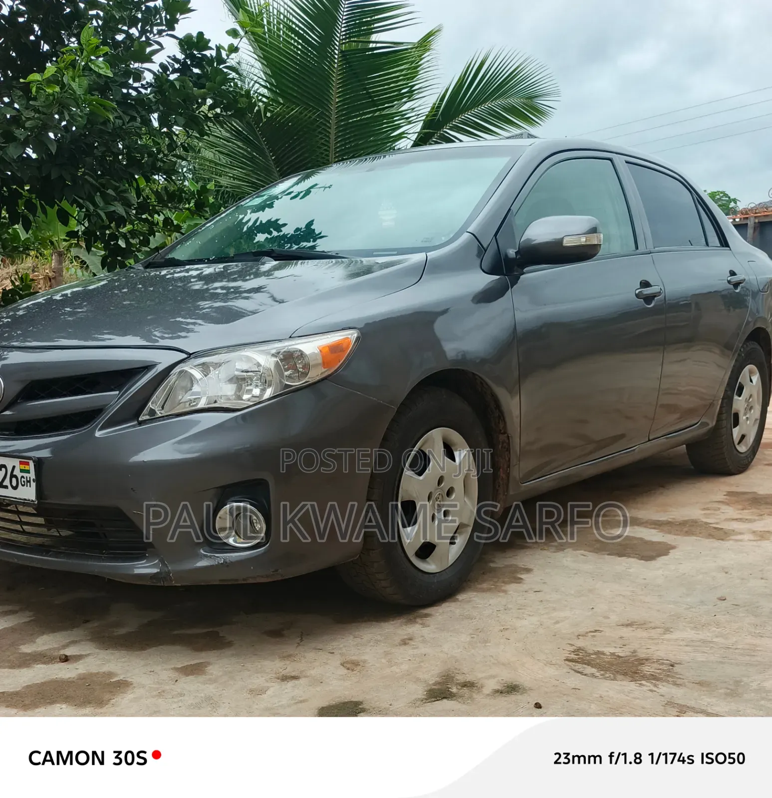 Toyota Corolla LE 4dr Sedan (1.8L 4cyl 4A) 2013 Gray