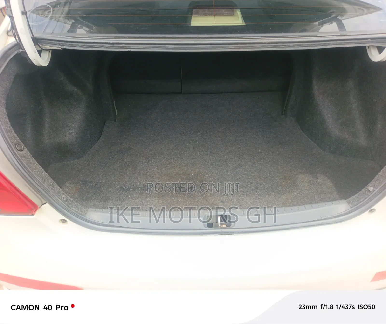 Toyota Belta 2012 White