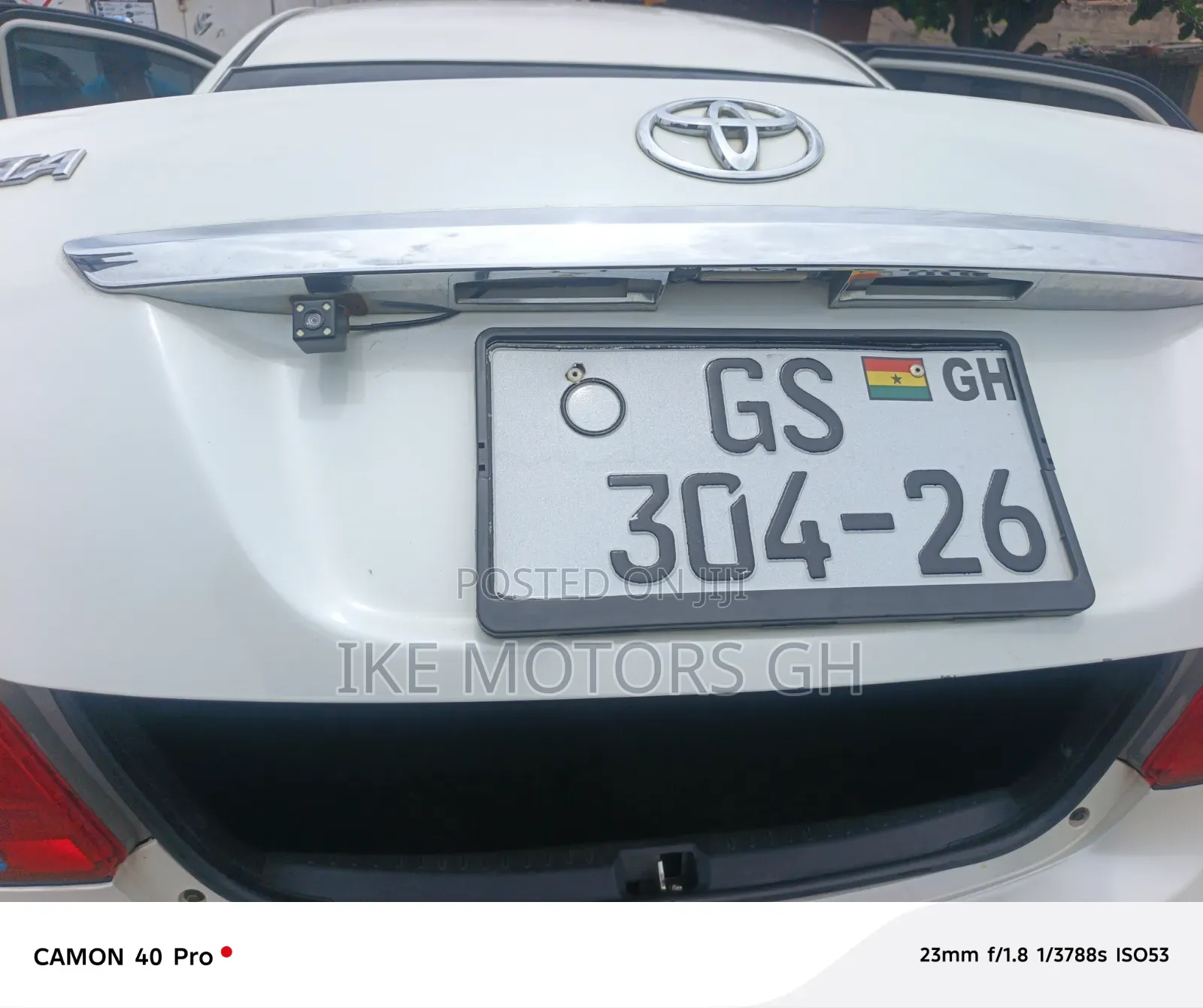 Toyota Belta 2012 White