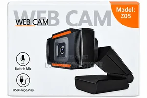 Z05 USB Webcam - 1080P Full HD, Built-in Microphone Plug-and-Play