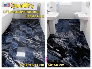 LVT Marble Floor Stickers