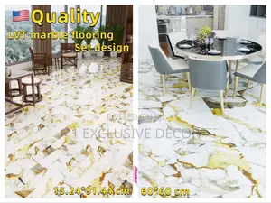 LVT Marble Floor Stickers