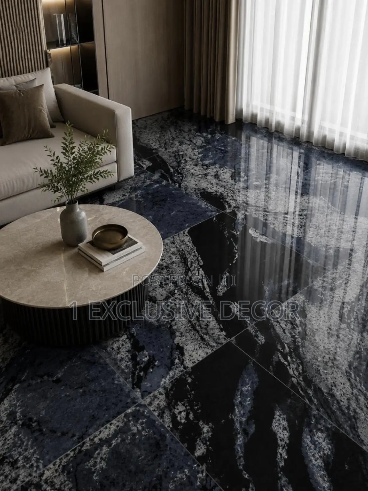 LVT Marble Floor Stickers