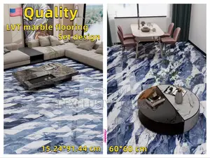 LVT Marble Floor Stickers