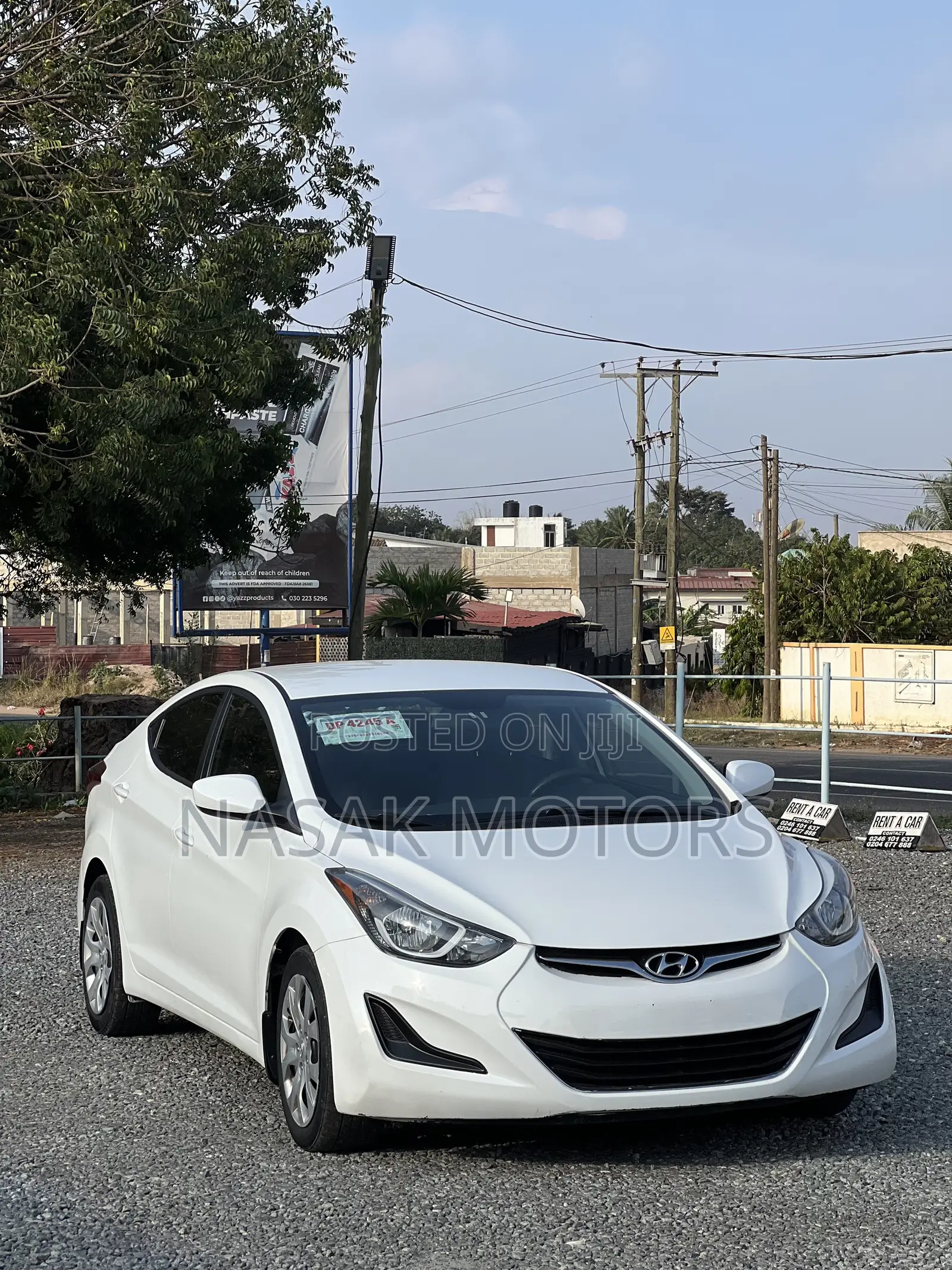 Hyundai Elantra SE 4dr Sedan (1.8L 4cyl 6M) 2014 White