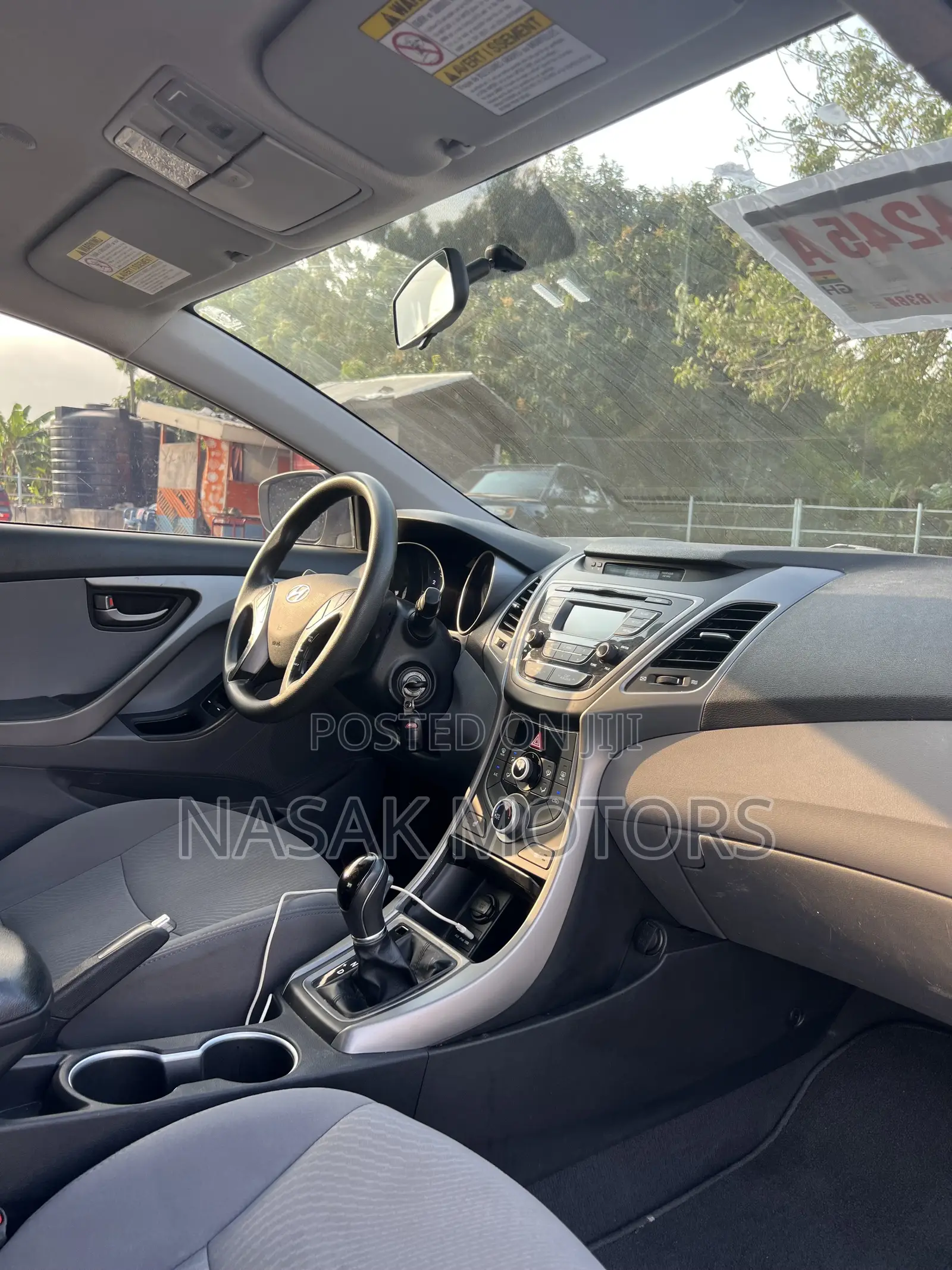 Hyundai Elantra SE 4dr Sedan (1.8L 4cyl 6M) 2014 White