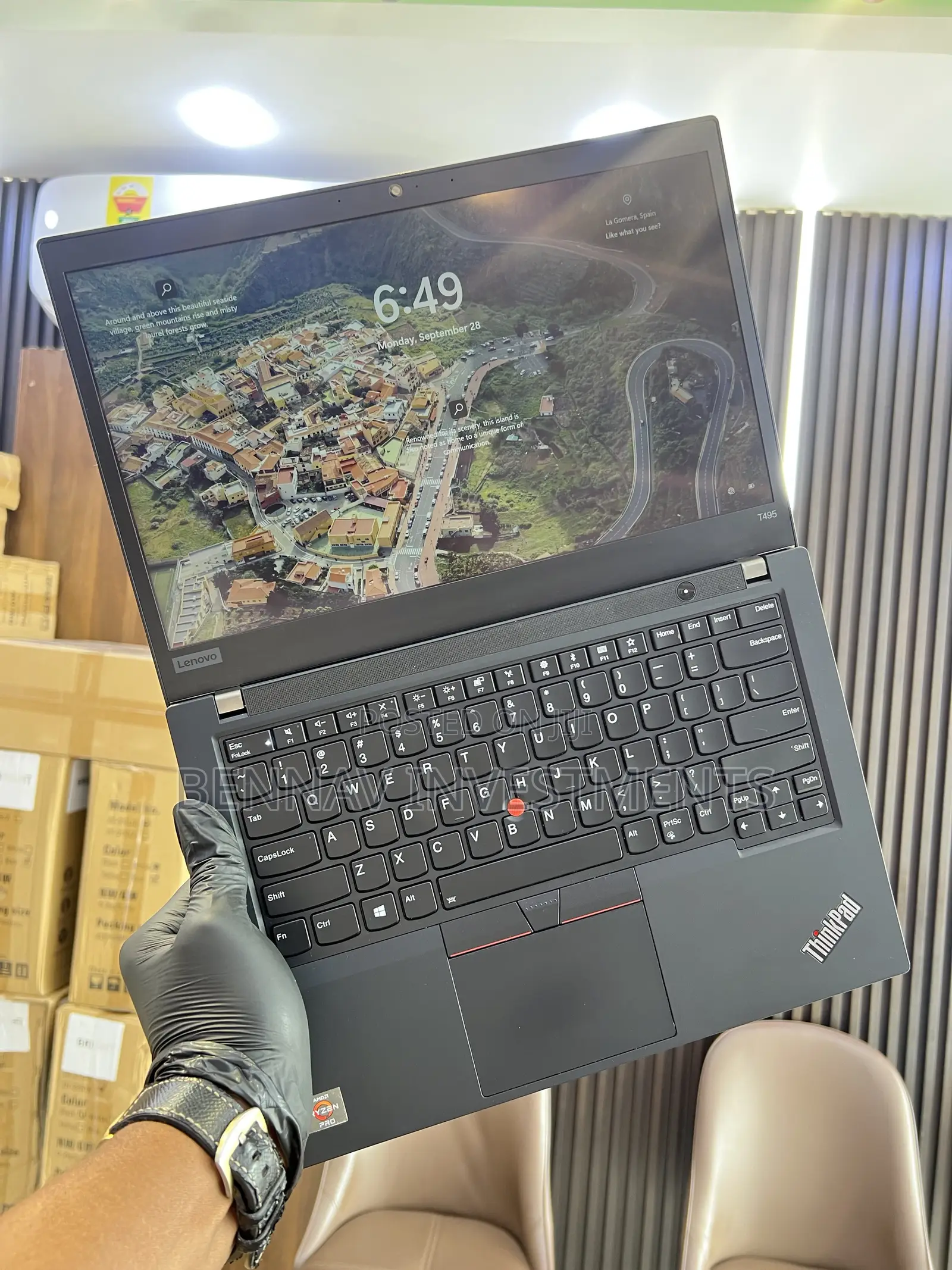 Laptop Lenovo ThinkPad t495s 8GB AMD Ryzen 5 SSD 256GB