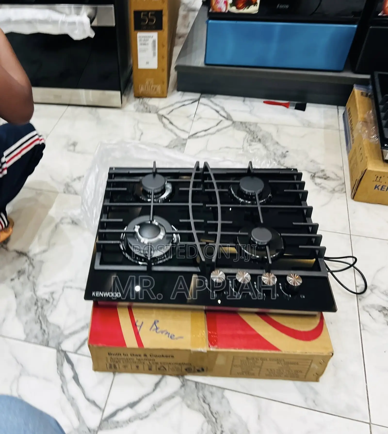 Super Affordable Kenwood 60cm Built in Hob(Black) 
