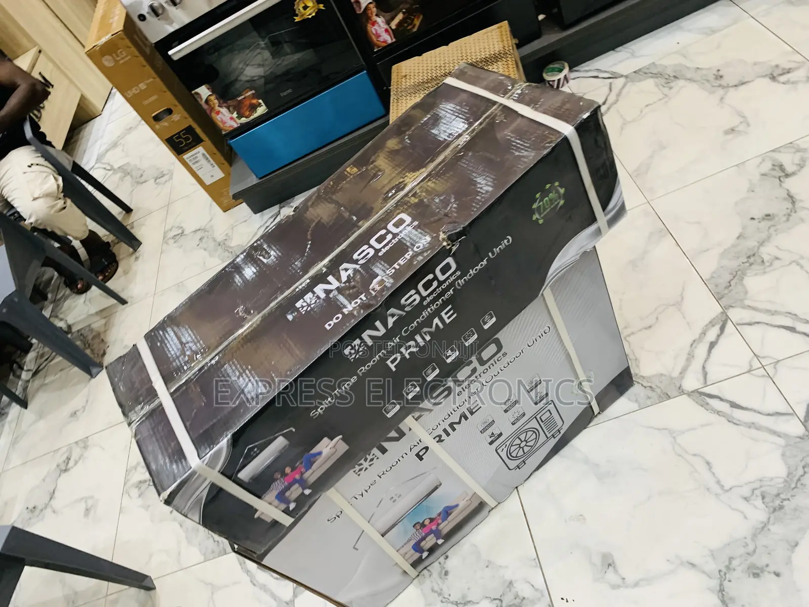 Auto Restart Nasco 1.5HP R410 Prime Split Air (Silver)NAS-J12-V1s-PRM